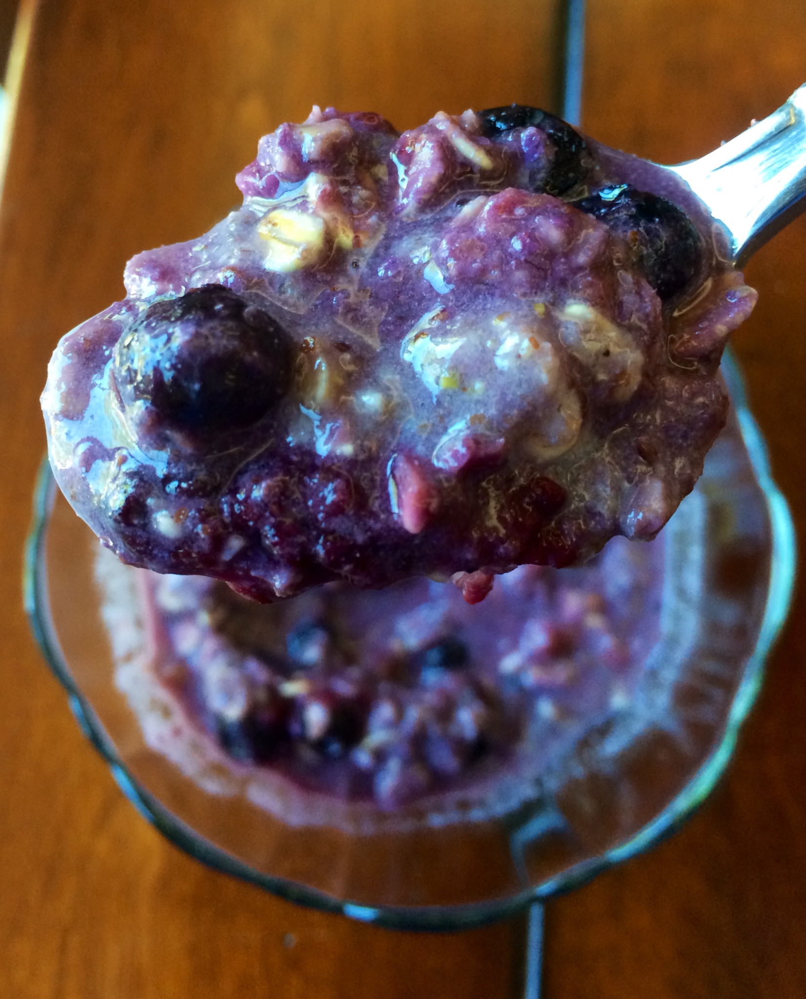Coconut-Blueberry with Blueberries