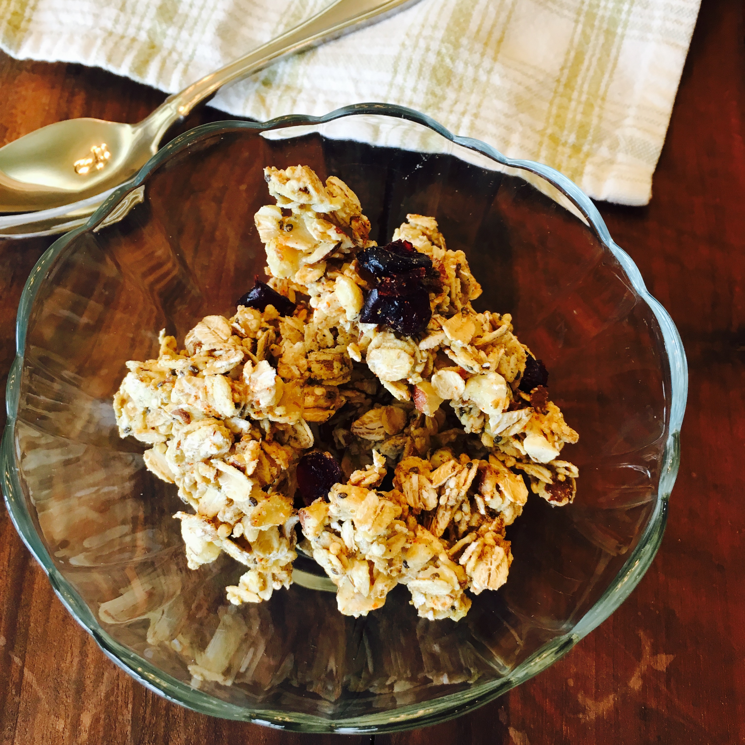 RECIPE Protein Boosted Granola Clusters Toni Julian